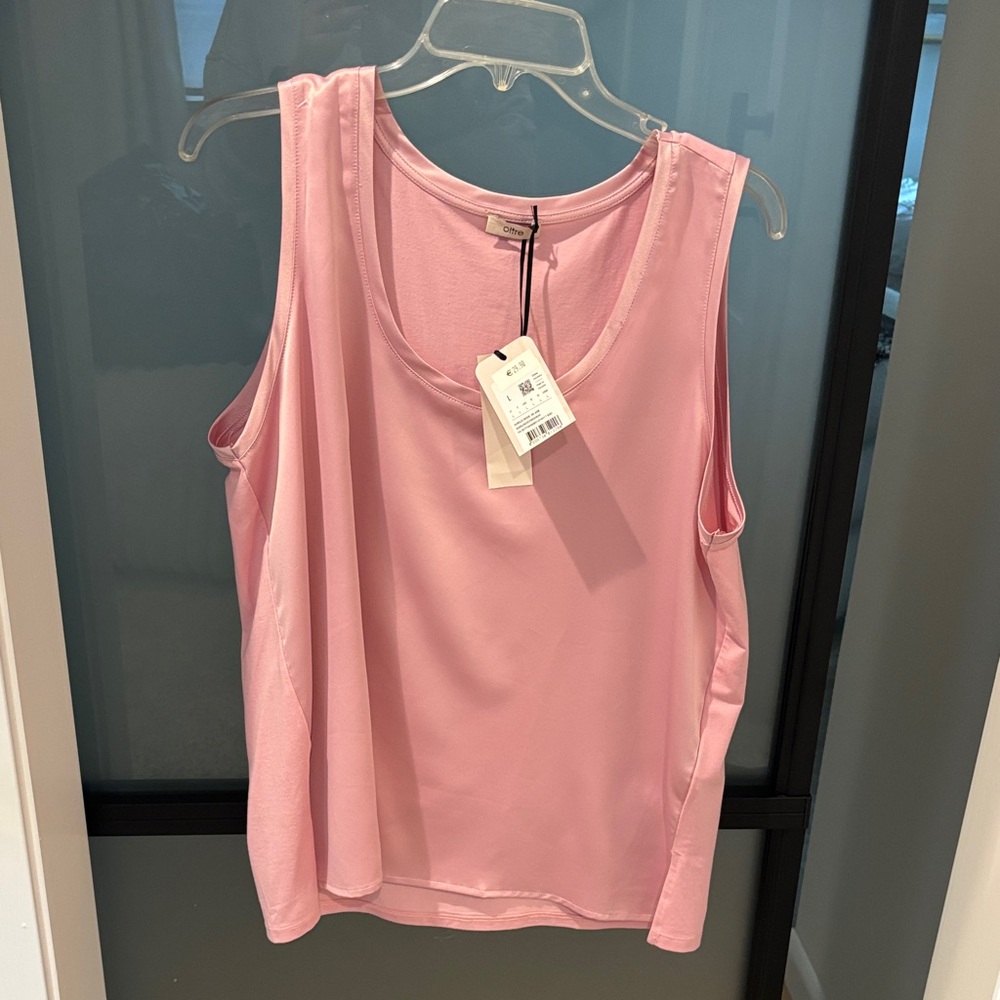 Pink Sleeveless Women's Top
